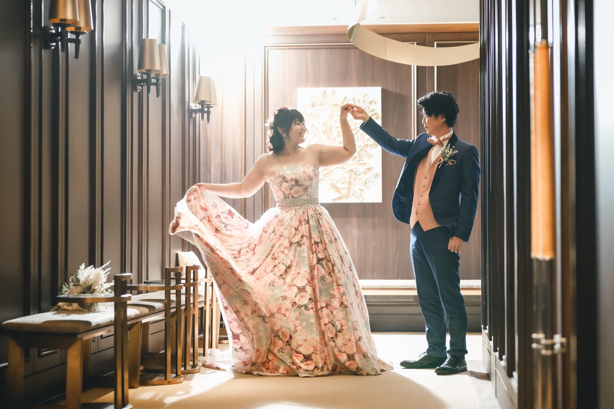 プリンセスの気分になって華やかな撮影を♪